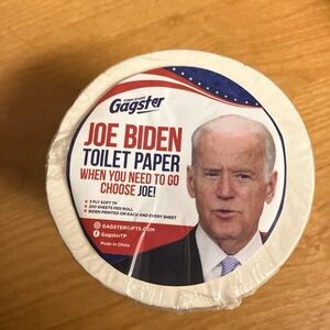 Joe Biden Toilet Paper - White